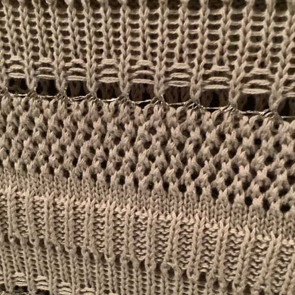 INC Taupe Crochet Top - Picture 5 of 5